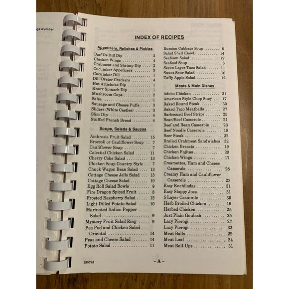 Our Daily Bread Cookbook St. Anselm's Church Softcover Plastic Binding - Picture 7 of 10